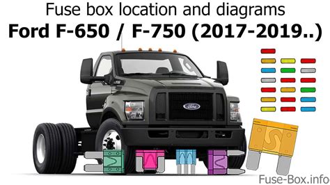 2009 ford f750 power distribution box diagram|Fuses .